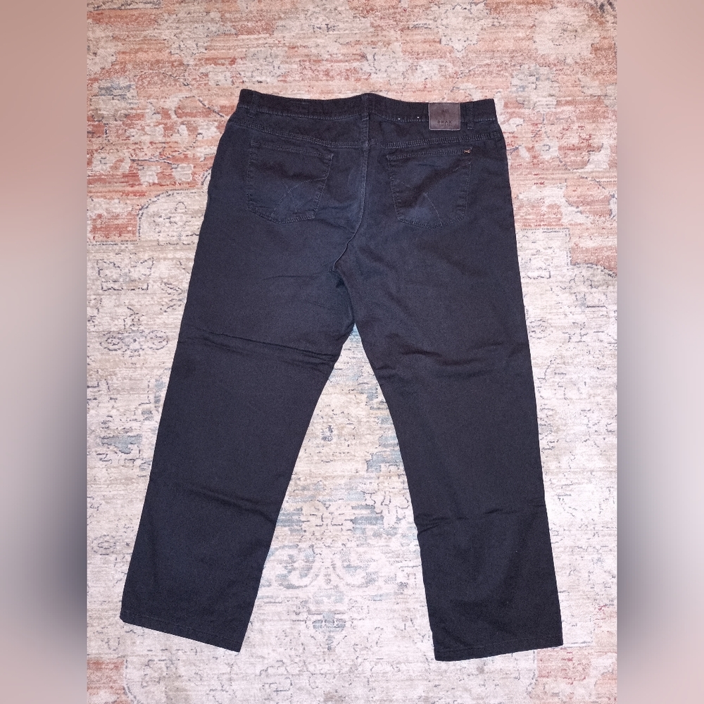BRAX  Brand Feel Good Black Cooper Style Regular Fit Size 40 Chino pants
